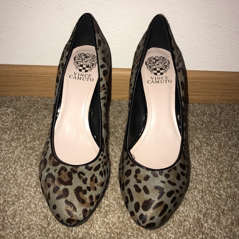 Vince Camuto Animal Print Heels